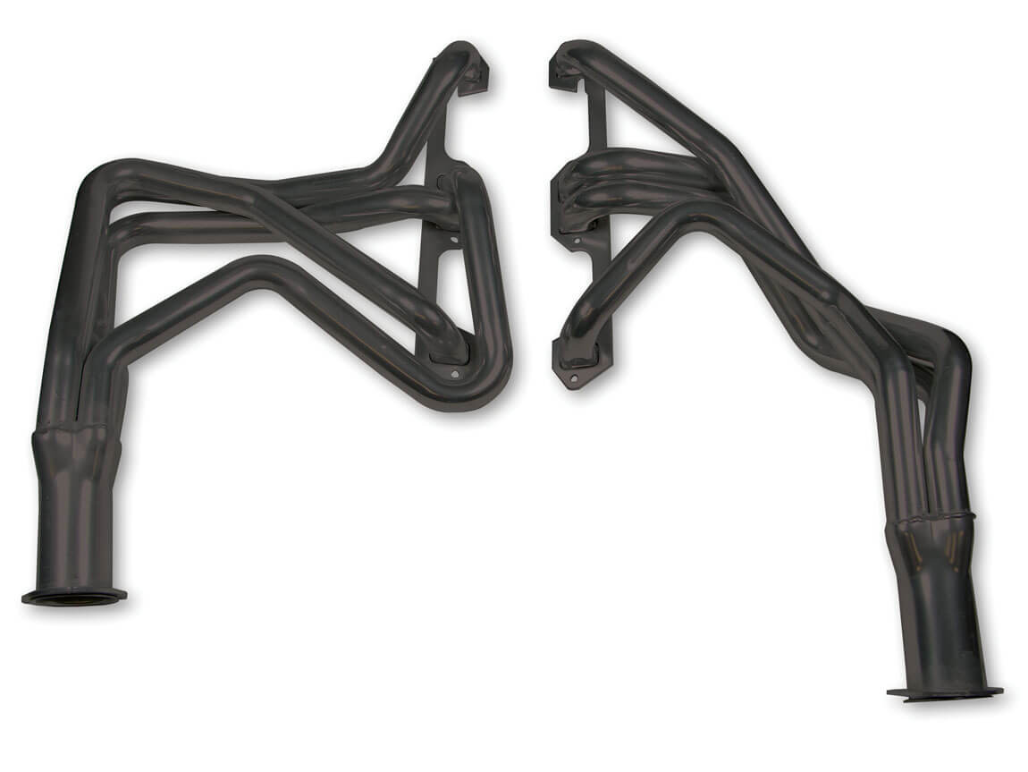 Flowtech Long Tube Header Black Painted (67-74 Barracuda/Challenger) 13100FLT