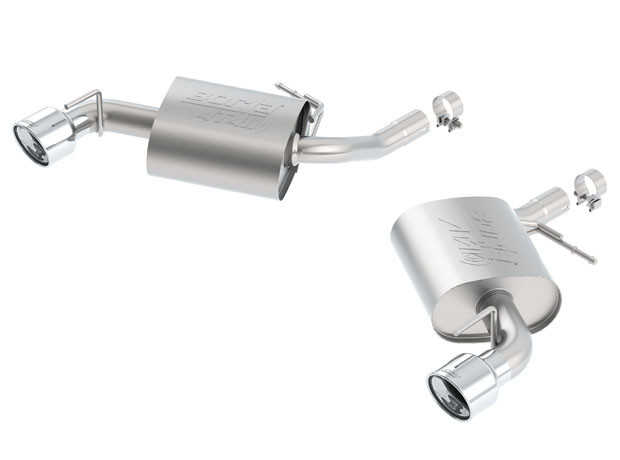 Borla Axle-Back Exhaust System - ATAK - Polished Tips (2016 - 2004 Camaro 3.6L) 11929