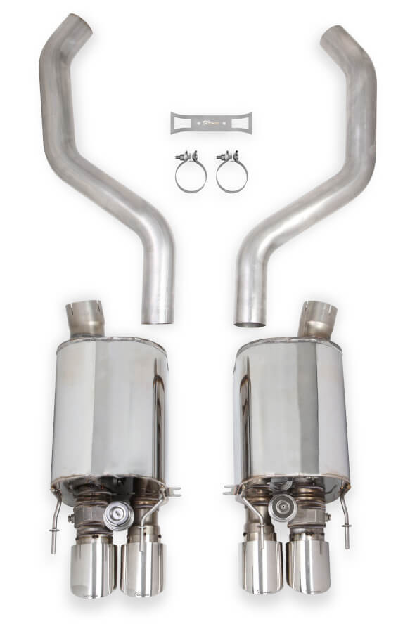 INTERCEPTOR 『HIGHER LOVE』 MURK EMOTIVE Hooker BlackHeart Axle-Back Exhaust with Dual Mode (NPP) Mufflers