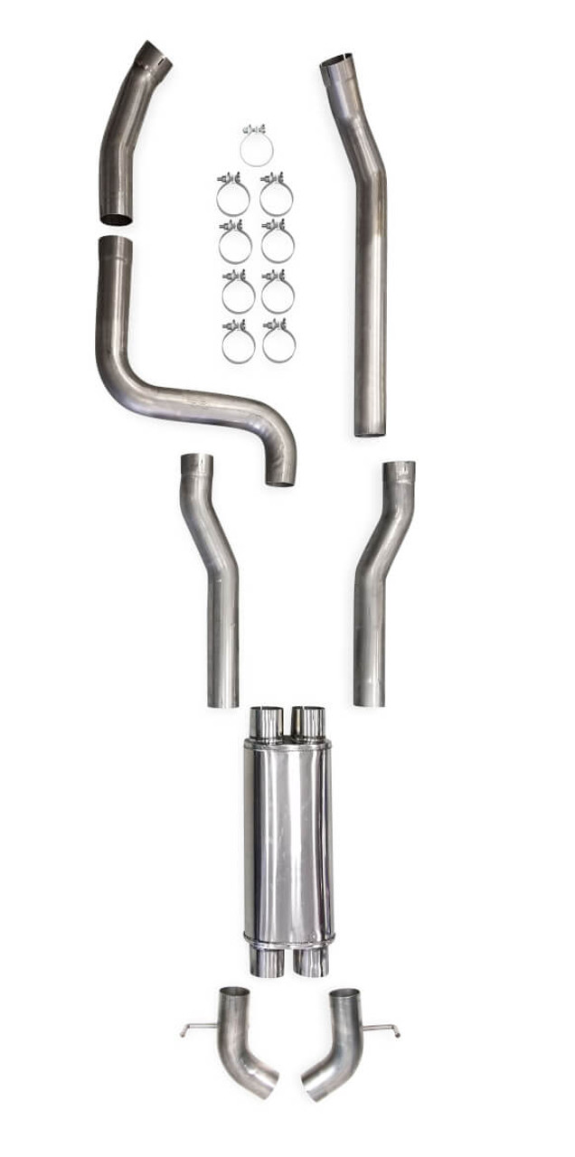 Hooker BlackHeart LS Swap Exhaust Turn Downs (82-93 S-10