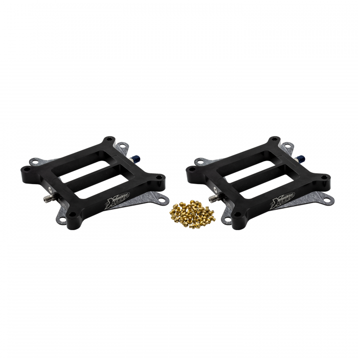 Nitrous Outlet X-Series Weekend Warrior 4150 Dry Tunnel Ram Dual Plate Conversion 22-4150-TR-DRY