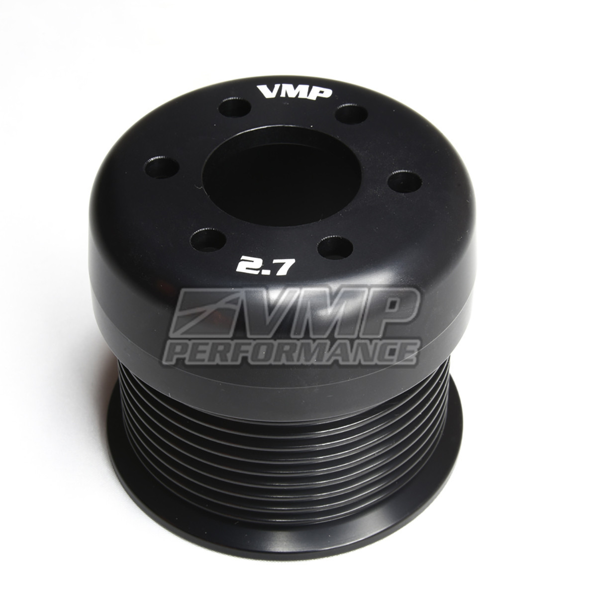 VMP 2.7" 10 Rib Bolt-On Pulley for VMP 6-Bolt Hub (07-14 Shelby GT500 TVS S/C) 27-10-B