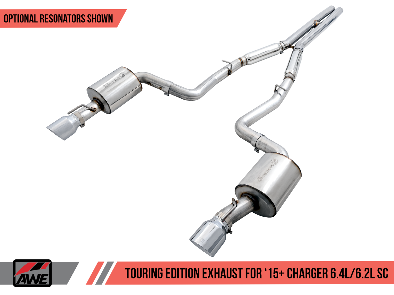 AWE Touring-to-Track Conversion Kit (2015+ Charger/Hellcat) 3815-31014