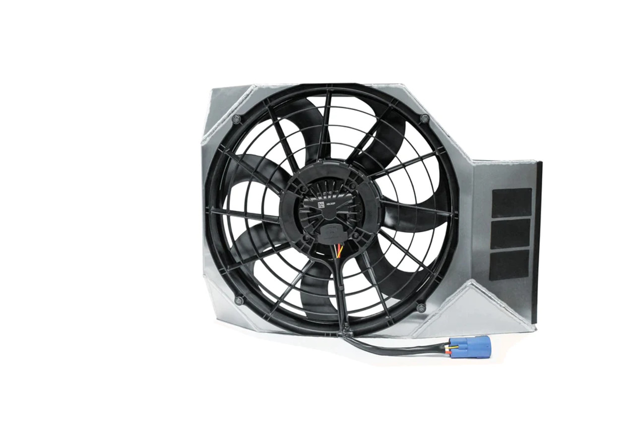 DeWitts DeWitts Brushless Fan, Shroud, Wiring Kit for 2 row Cut down