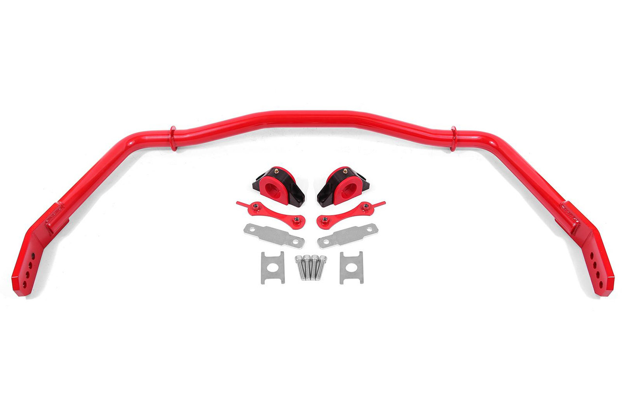 BMR Suspension Front Sway Bar Kit Hollow 38mm, 4-hole Adjustable SB754 Red