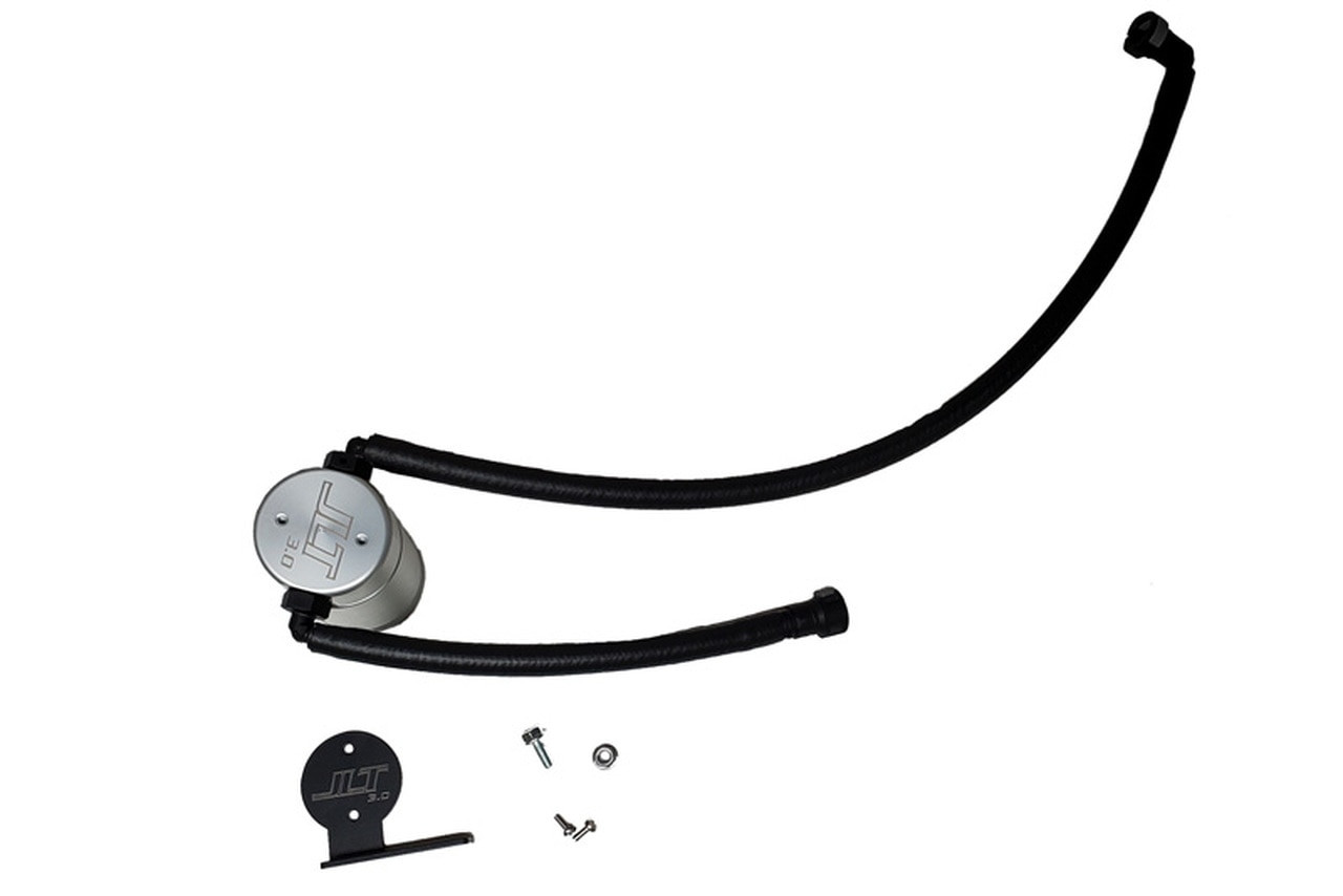 J&L 3.0 Oil Separator Passenger Side Clear (2020-2021 C8 Corvette LT2 6.2L Targa) 3088P-C
