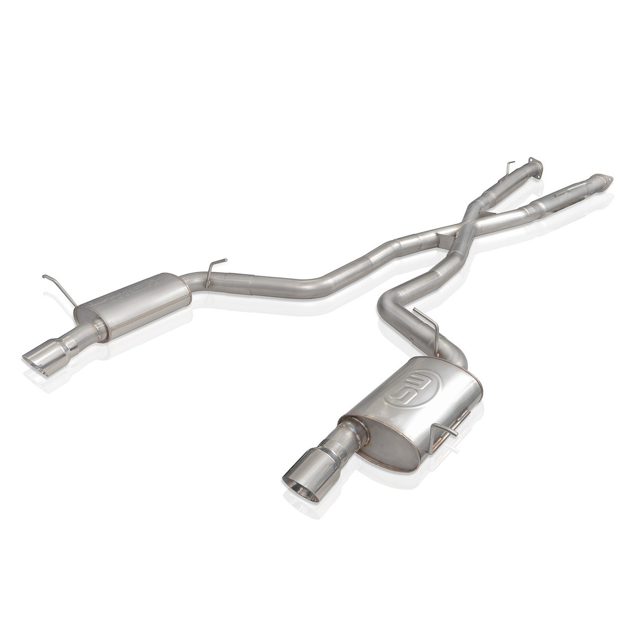 Stainless Works Legend Catback Exhaust - Polished Tips (2011 - 2025 Durango 5.7L) DUR11CBL