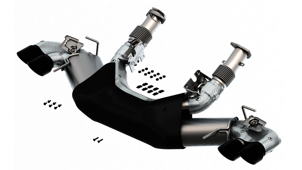 Borla Cat-Back Exhaust System - S-Type - Black Tips (2020 - 2026 Corvette C8 - NPP Valves) 140838BC