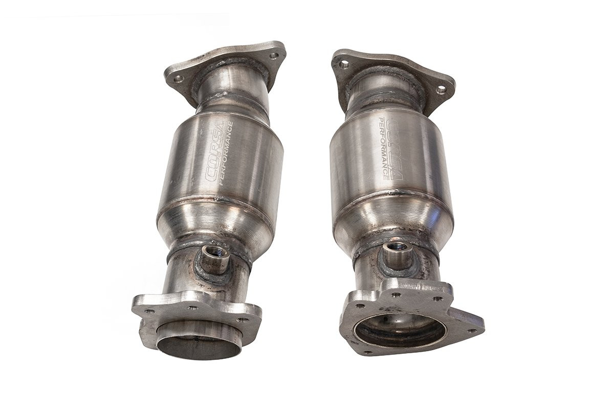 Corsa 400 Cell High Flow Cats (2020 - 2026 Corvette C8) 16234