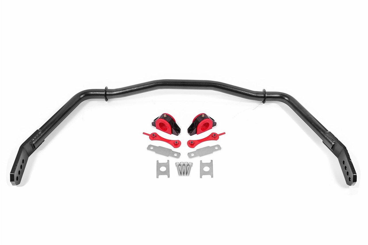 BMR Front Tubular Sway Bar Kit - Hollow 38mm - Black (2005 - 2014 Mustang / 2007 - 2014 Shelby GT500) SB754H