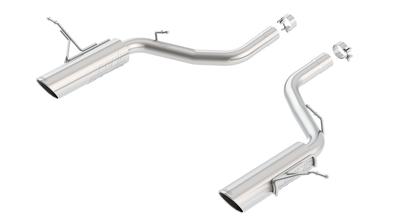 Borla Axle-Back Exhaust - S-Type - Polished Tips (2012 - 2014 Grand Cherokee SRT-8) 11826