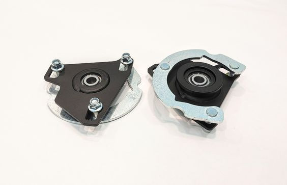 KellTrac Caster Camber Plates for Coilovers Pair (2015 - 2026 Mustang) KTI-CCP15CO