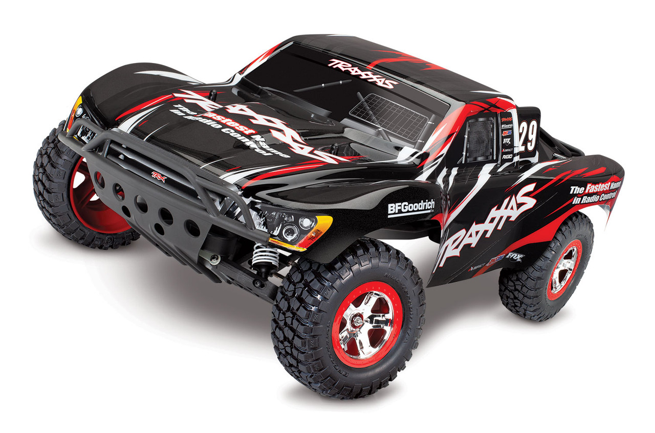 Traxxas Slash 1/10 Scale Electric Short Course Truck Black 58034-1-Black  (Includes 3000mAh 8.4