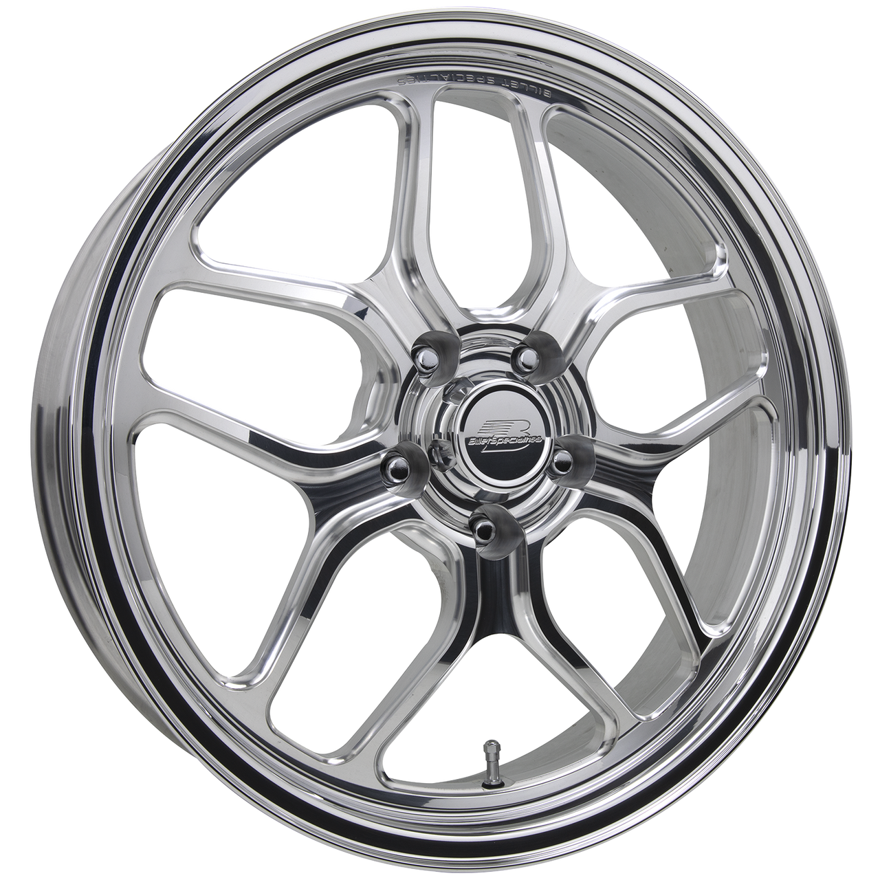 Billet Specialties 18x5 Polished Win Lite 1PC 5x4.75 BP Wheels (2005-2013 C6 Corvette)