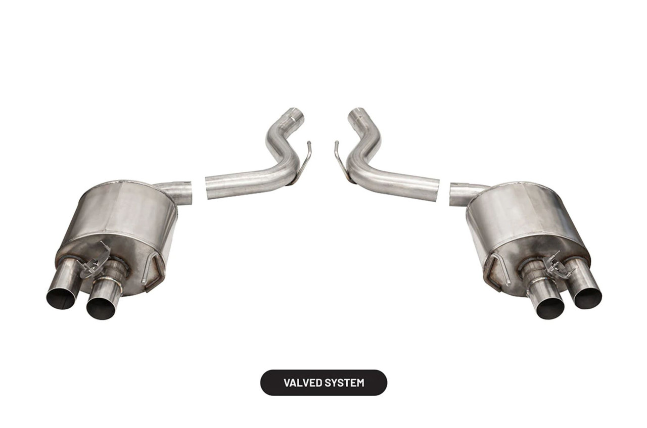 Corsa Conversion Kit w/ Connection Pipes - No Tips (2015 - 2020 Shelby GT350) 21098