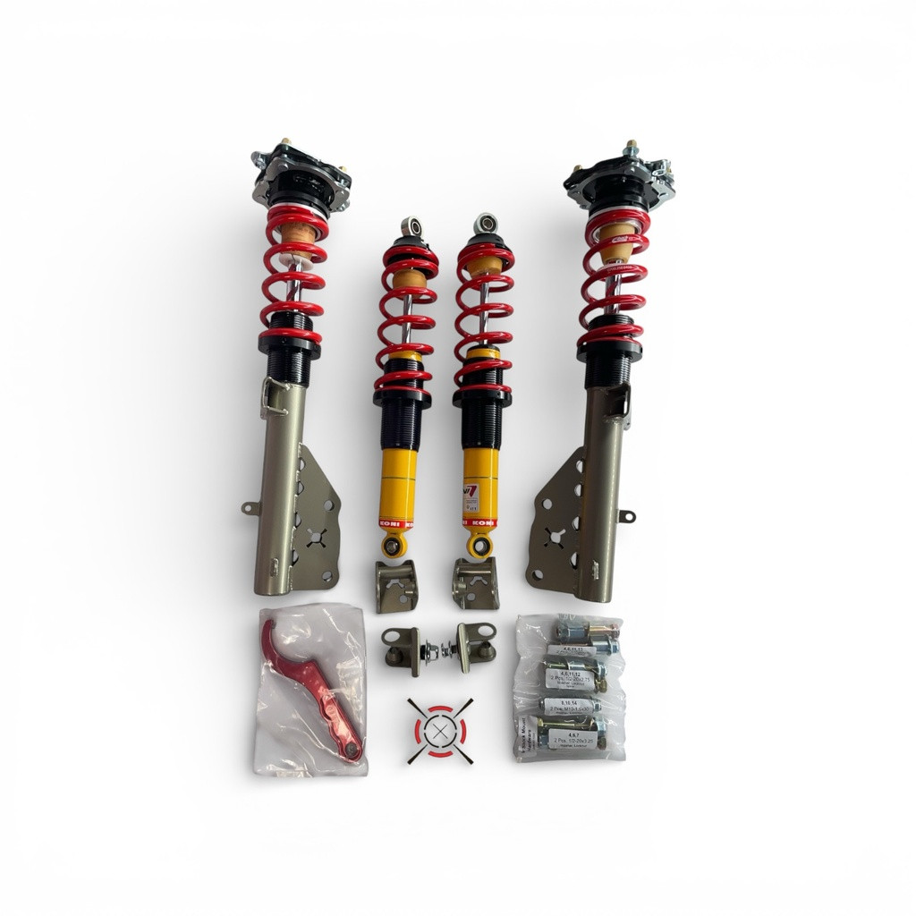CorteX Xtreme-Grip Single Adjustable Coilover System - Street (2005 - 2014 Mustang GT) CCK-40-1000S
