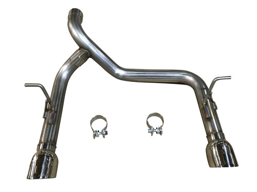 MRT King of the Hill Axle Back Exhaust - Dual Tip (2018 - 2026 Wrangler JL 2DR) 90R140