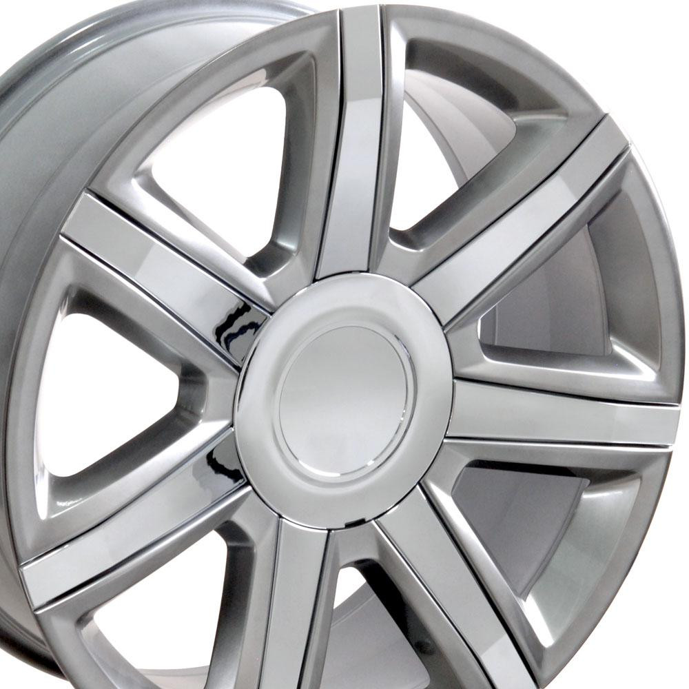Replica CA87 22x9 Hyper Wheel (1999-2022 Silverado/Sierra 1500) CA87-22090-6550-31HS-ic