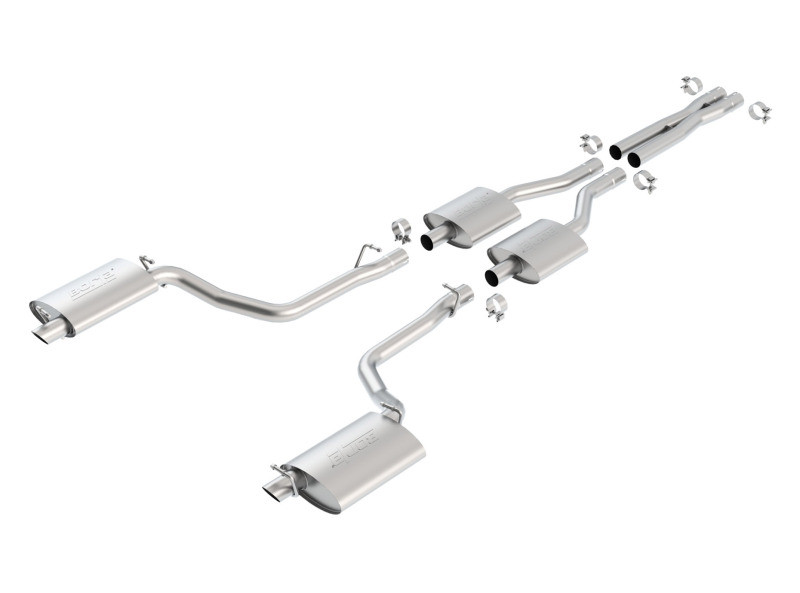 Borla Catback Exhaust System - S-Type - Factory Tips (2011 - 2014 Charger R/T) 140443