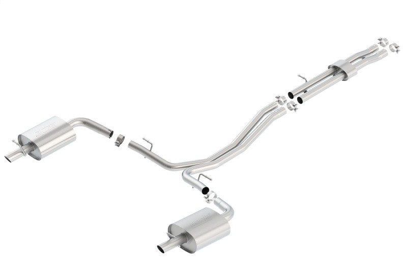 Borla Catback Exhaust System - S-Type - Polished Tips (2016 - 2017 Explorer Sport) 140659