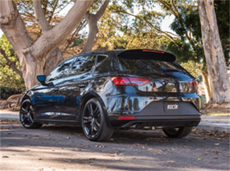 Borla Catback Exhaust System - S-Type - Laser Etched Tips (2014 - 2019  Seat Leon Cupra) 140741SB