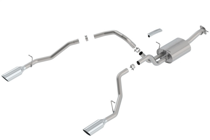 Borla Catback Exhaust System - ATAK - Polished Tips (2019 - 2026 Ram 1500) 140753