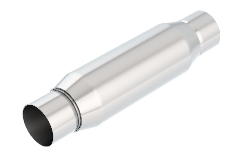 Borla CrateMuffler Resonator Option - Universal (2.25" Center Inlet / 2.25" Center Outlet) 400937