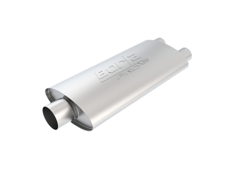 Borla Pro-XS Muffler - Universal - 3" Center Inlet / 2.25" Dual Outlet 40670