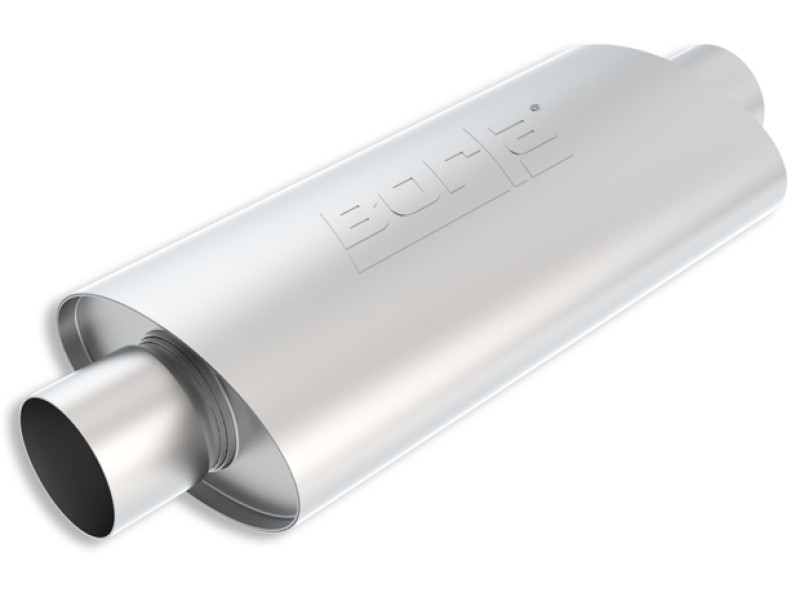 Borla XR-1 Raceline Sportsman Muffler - Universal - 4" Center Inlet / 4"Center Outlet 40948