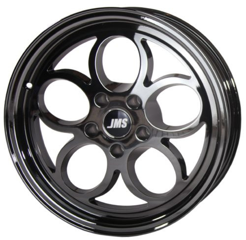 JMS 17 x 10 Savage Rear Wheel Black Chrome (2005-2022 Mustang GT