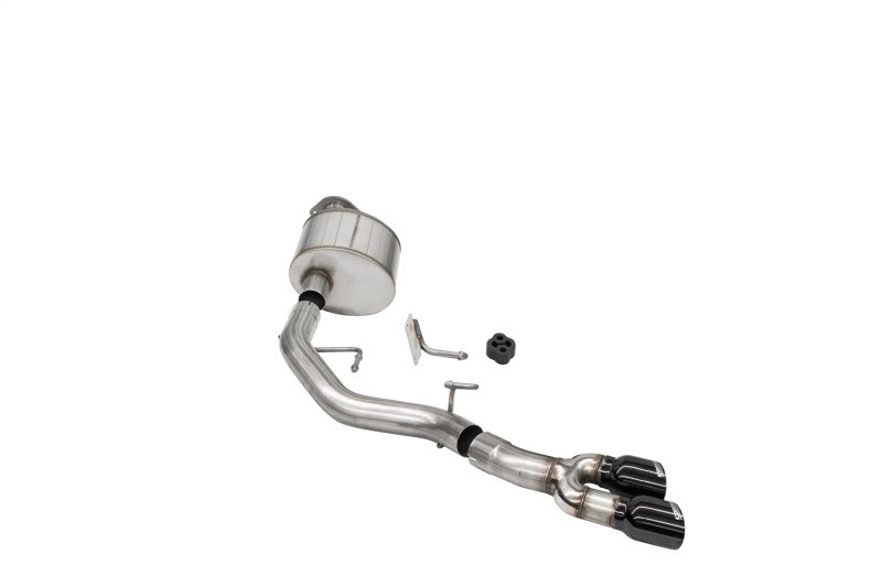Corsa 3" Catback Exhaust - Xtreme - Front of Tire Exit - Black Tips (2021 - 2026 F150 5.0L 122.8" WB) 21141BLK