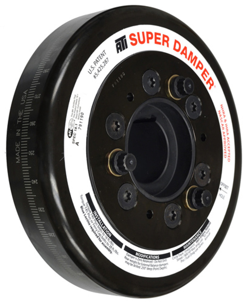 ATI Damper - 7.074" - Steel - 3 Ring (Chevy Big Block) ATI917065