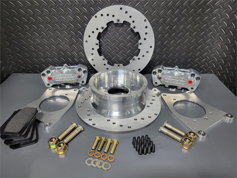 Aerospace Components 9904 Cobra Mustang IRS Rear Drag Race Brake Kit