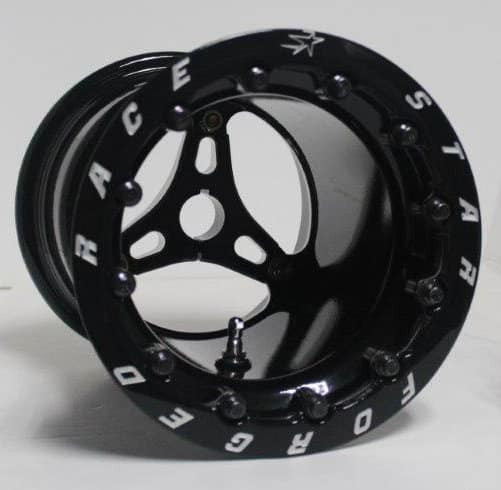 Race Star 53 Jr Dragster 8x10 Double Beadlock Wheel Pair 53-810DBL