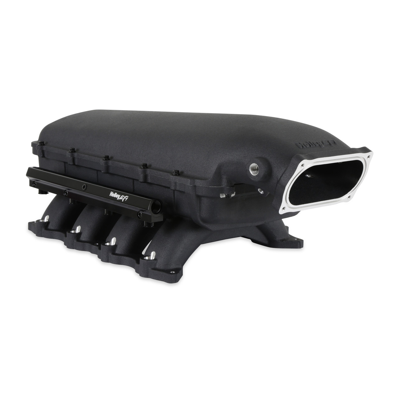 Holley Hi-Ram Intake Manifold Black Ford Coyote 5.0 | 300-910BK