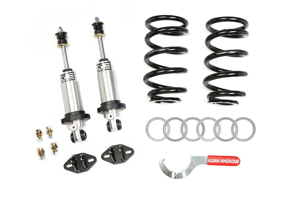 Aldan American Front Coil-Over Kit Single Adj 750lbs (1963-1965