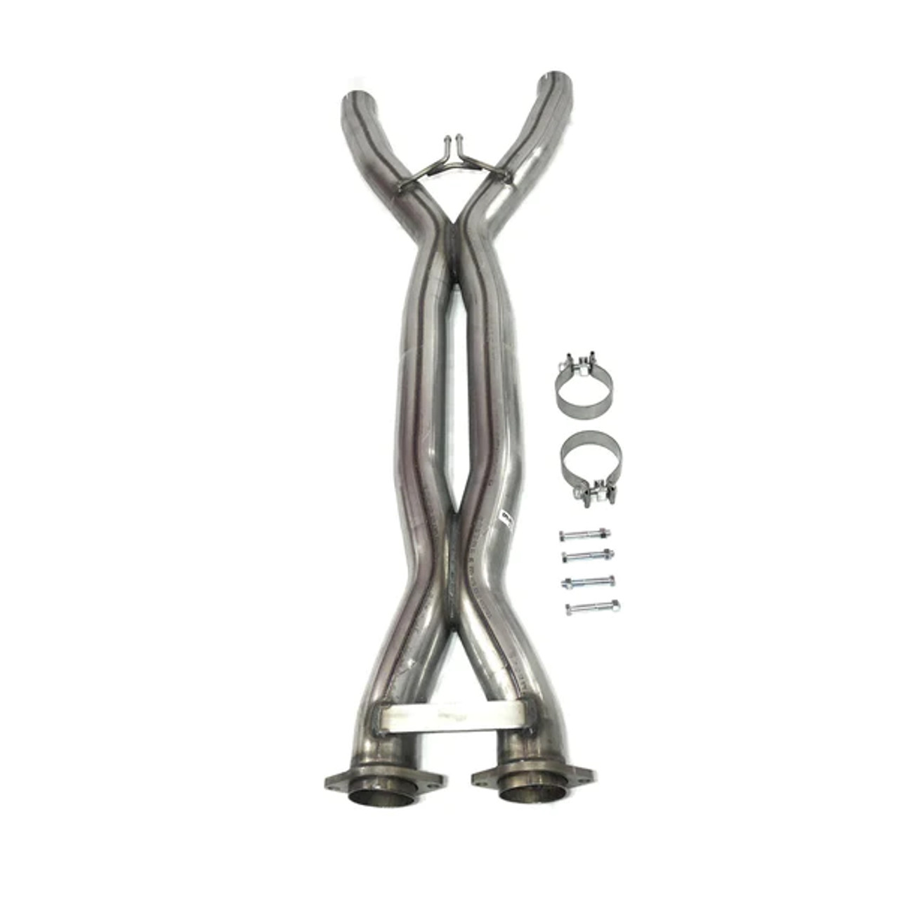 Cornerstone Double Helix 3" X-Pipe Stainless (2014-2019 C7 Corvette) CPS-XPK-C7-CC