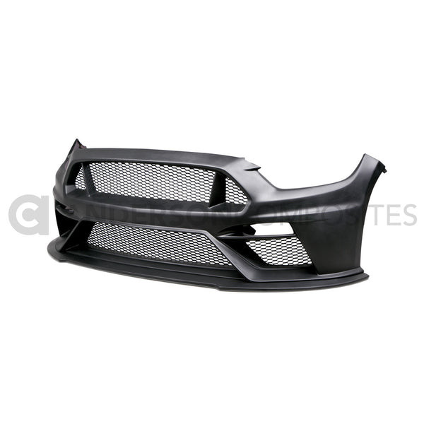 Anderson Composites Fiberglass Front Bumper - Type TT / GT Style (2015 - 2017 Mustang) AC-FB15FDMU-TT-GF