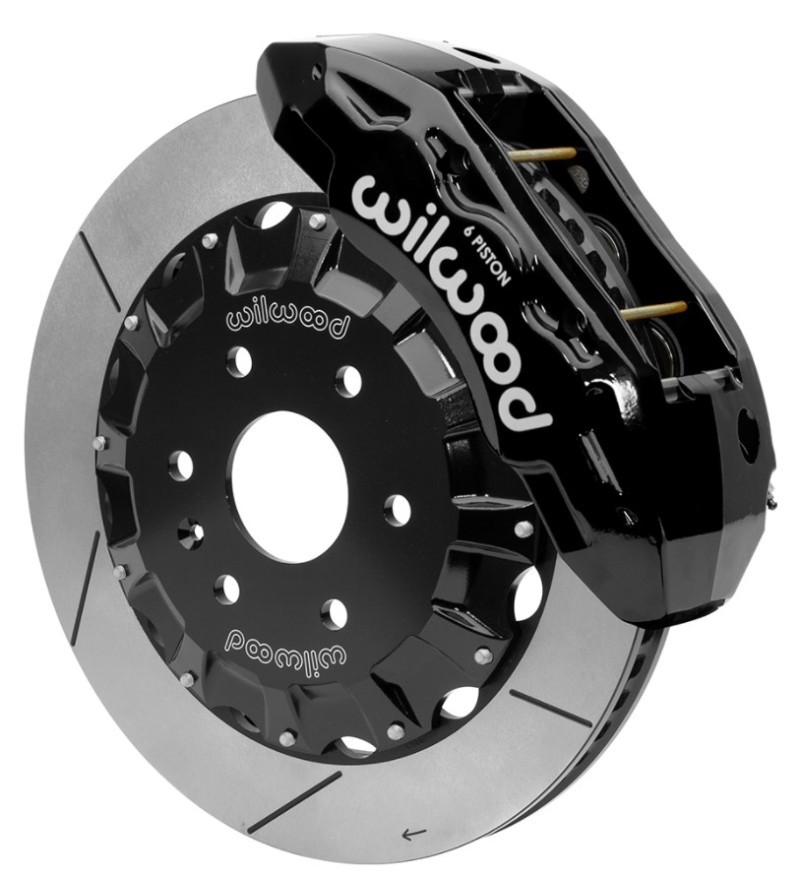 Wilwood TX6R Big Brake Truck Front Brake Kit 16" Rotor Black w/ Lines (2019 - 2025 GM Truck & SUV) 140-15729