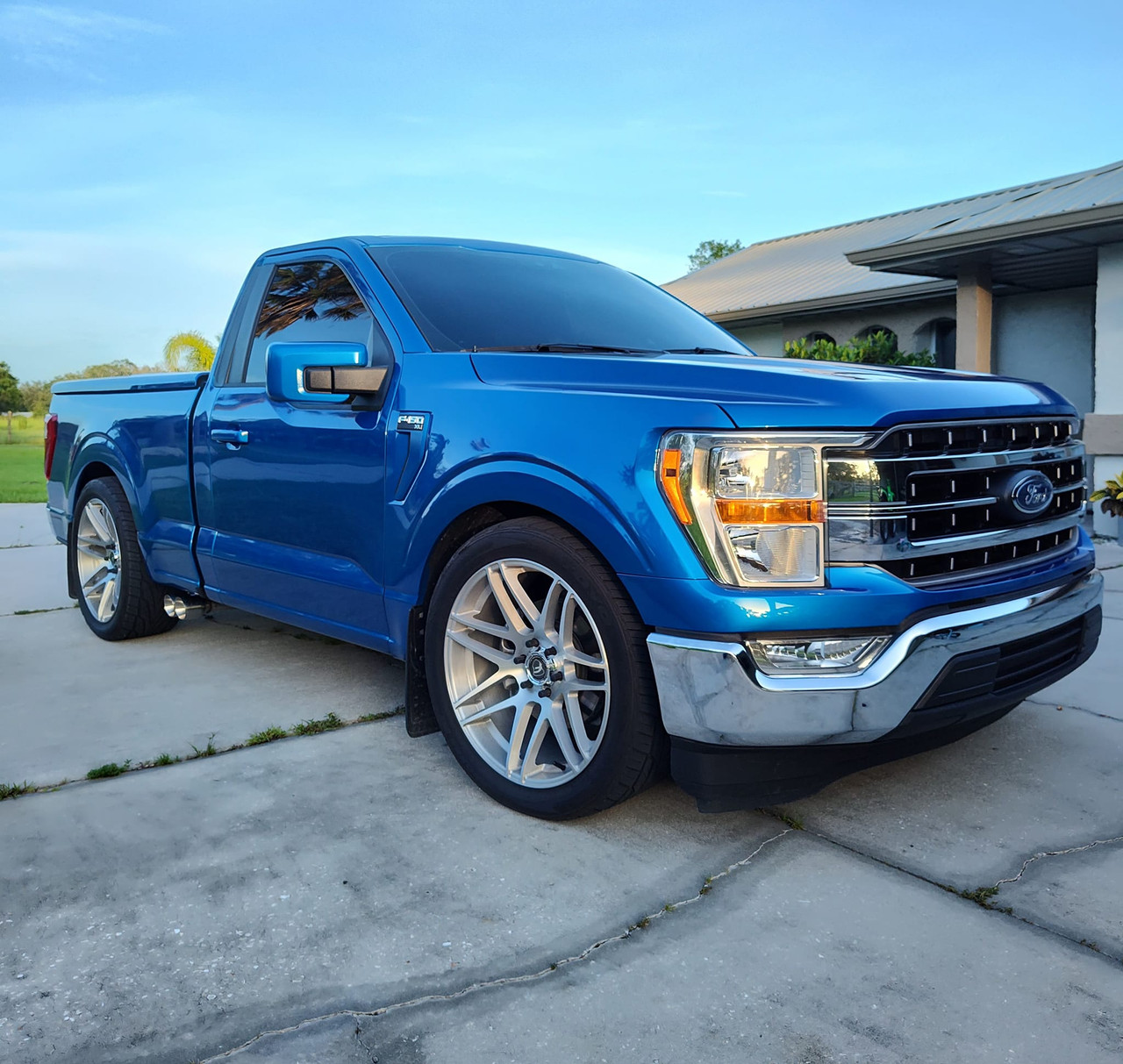 IHC Suspension 20212023 F150 2WD Single Cab 4/6 Lowering Kit (NONVDS