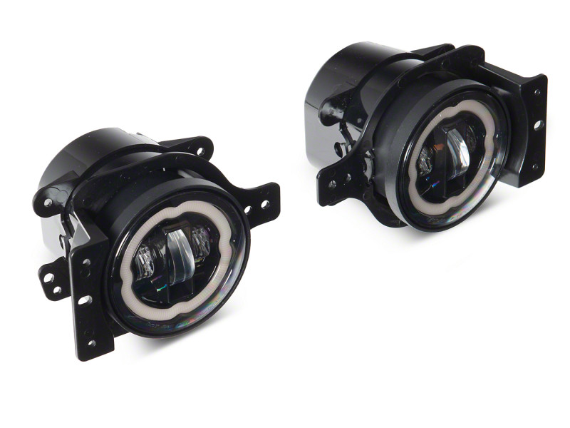 Raxiom 18-23 Jeep Wrangler JL Axial Series Angel Eye LED Fog Lights - J177415 Photo - Primary