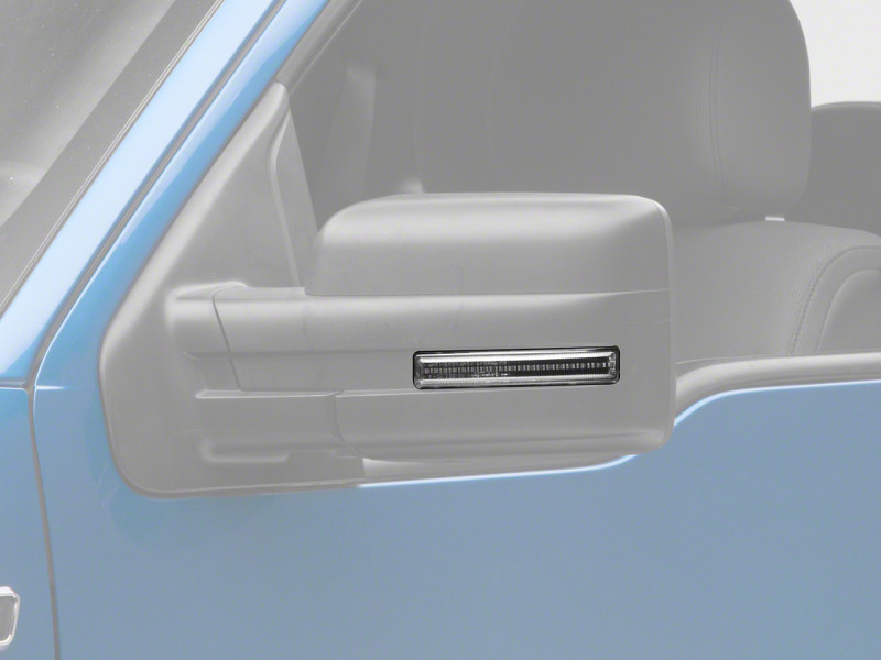 Raxiom 09-14 Ford F-150 Axial Series LED Sequential Mirror Mounted Turn Signals- Smoked - T578177 Photo - Primary