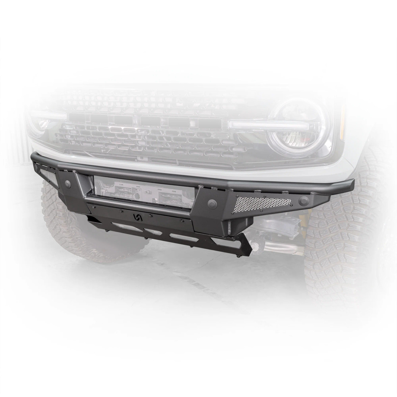 Turn Offroad Baja Front Bumper & Skid Plate (2021 - 2026 Bronco) FB2-M1