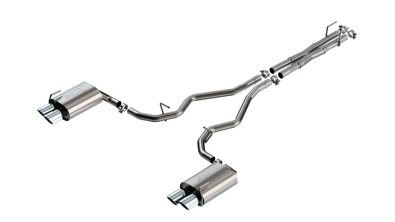 Borla Catback Exhaust - ATAK - Chrome Tips (2019 - 2025 Explorer Platinum) 140894