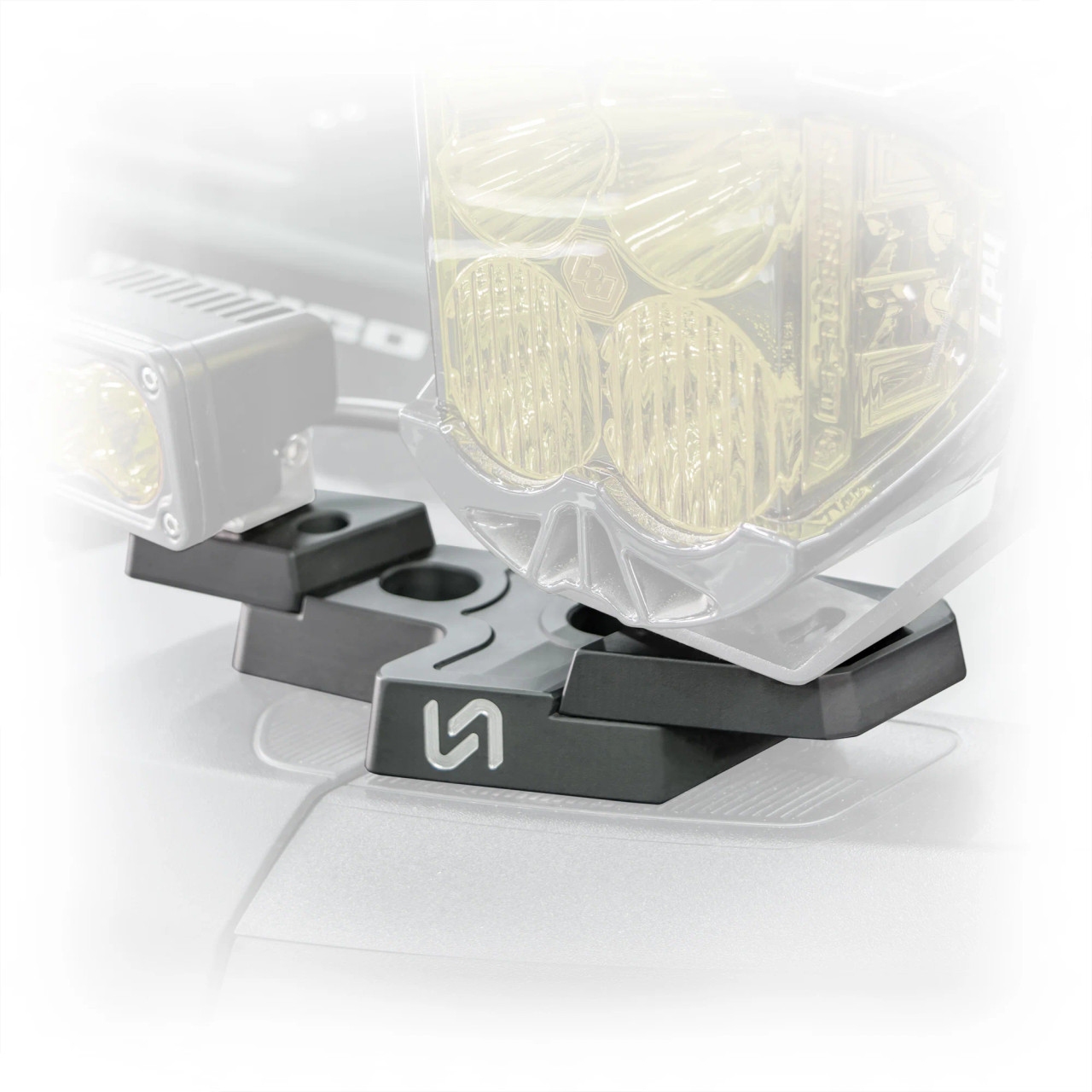 Turn Offroad Billet Mirror Light Mounts (2021 - 2026 Bronco) LB1-M1