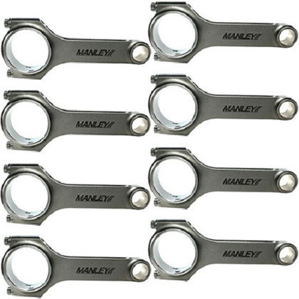 Beefcake Racing Manley Performance High Boost Piston & I Beam Rod Set ...
