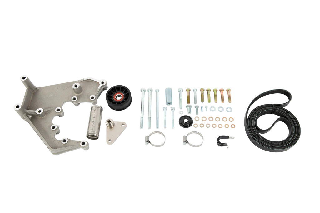 Vortech supercharger mounting bracket assembly for 1999 Ford Mustang 4.6L 2V