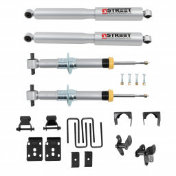 Belltech -1 to -3.5" F/5.5" R Lowering Kit w/Street Performance Shocks (2021-2023 F150 4WD) 1054SP
