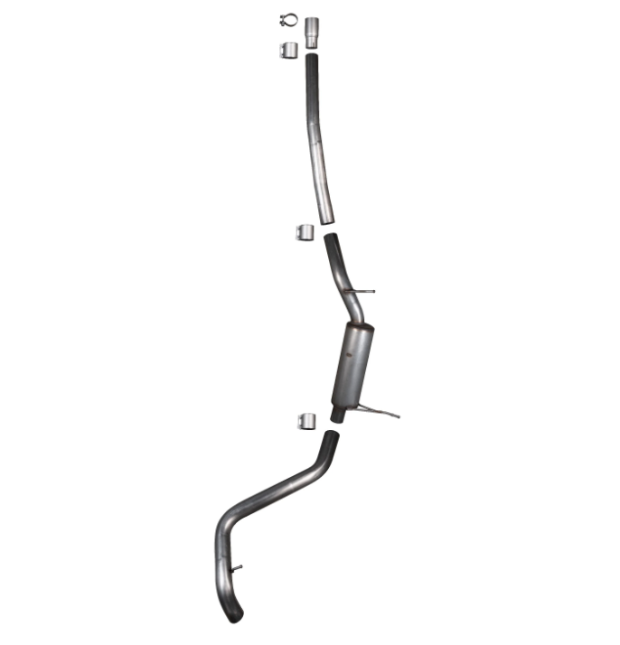Thermal R&D 3" Catback Exhaust System - Turndown Exit (2022 - 2024 Maverick FWD) B915-C914