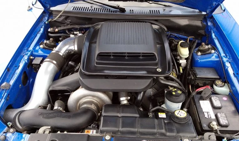 ProCharger P-1SC tuner kit installed on Mustang Mach 1 4.6 4V with intercooler system